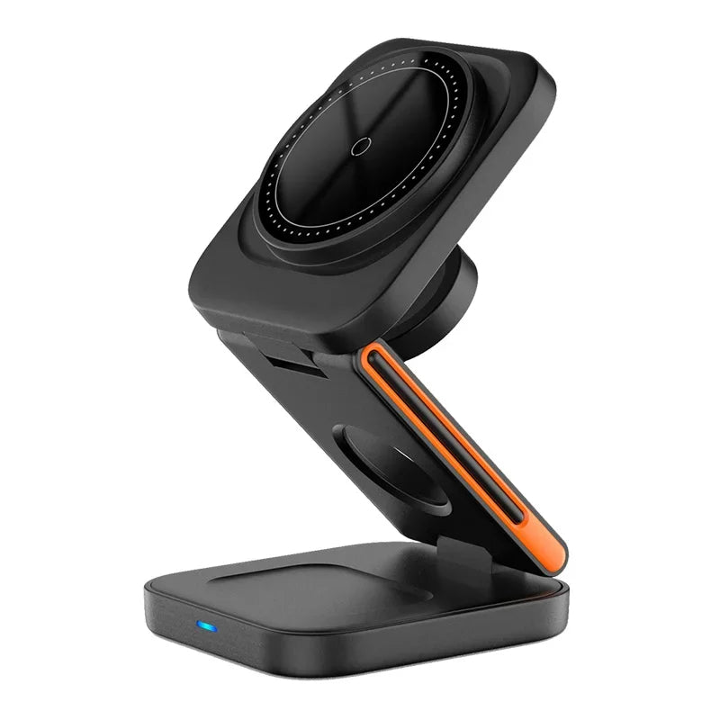 Cargador Inalámbrico Plegable 3 en 1