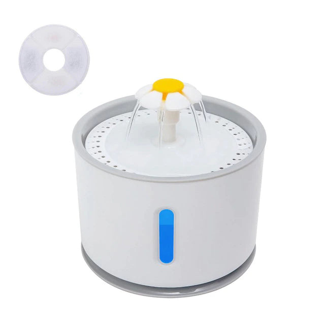 Fuente de agua para gatos automática