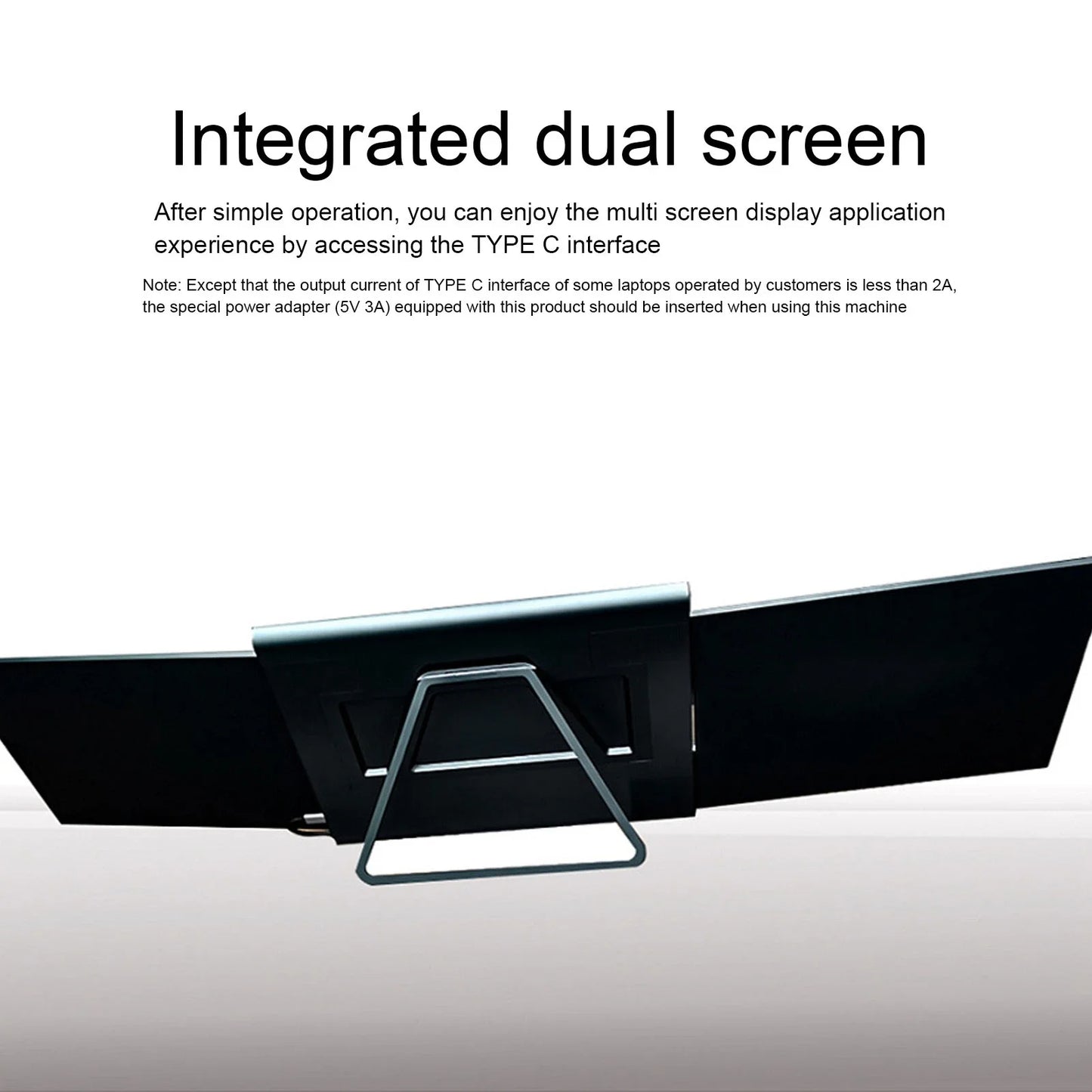 Monitor portátil dual para laptop