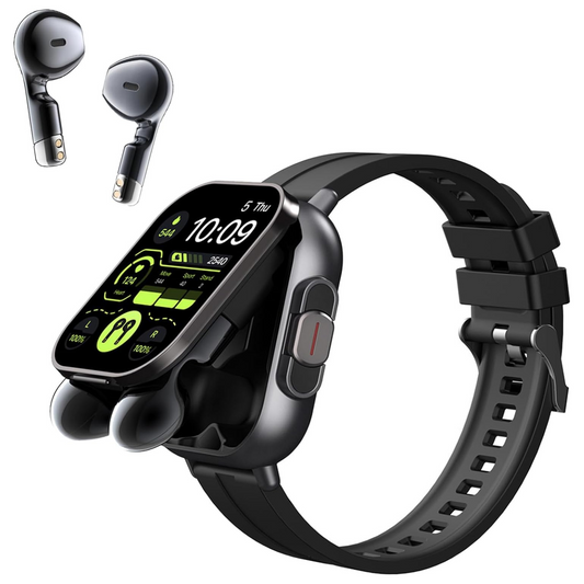 Reloj Inteligente 2 en 1 con Auriculares Integrados
