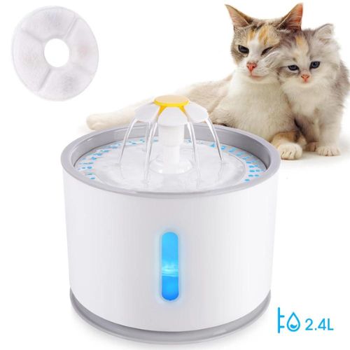 Fuente de agua para gatos automática