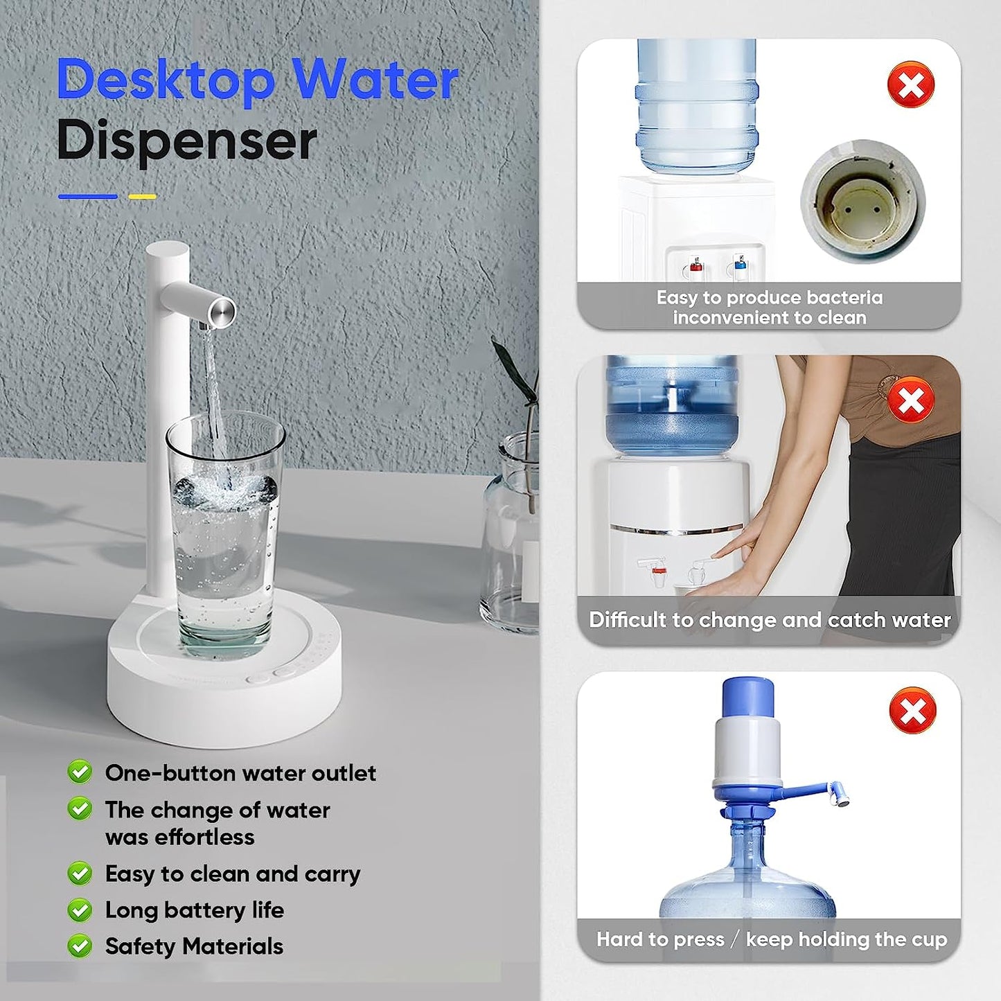 Dispensador de agua automático